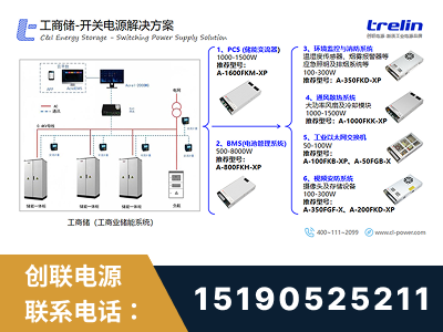 呼和浩特-工商储-开关电源解决方案